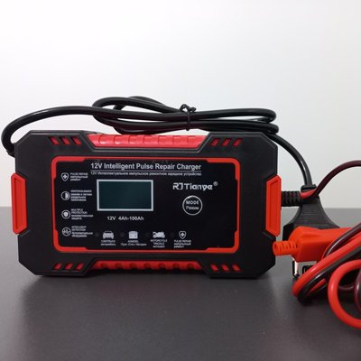 Імпульсний зарядний пристрій RJ-C12-501A, для свинцеви та гелевих акумуляторів 12 вольт AS001031 фото